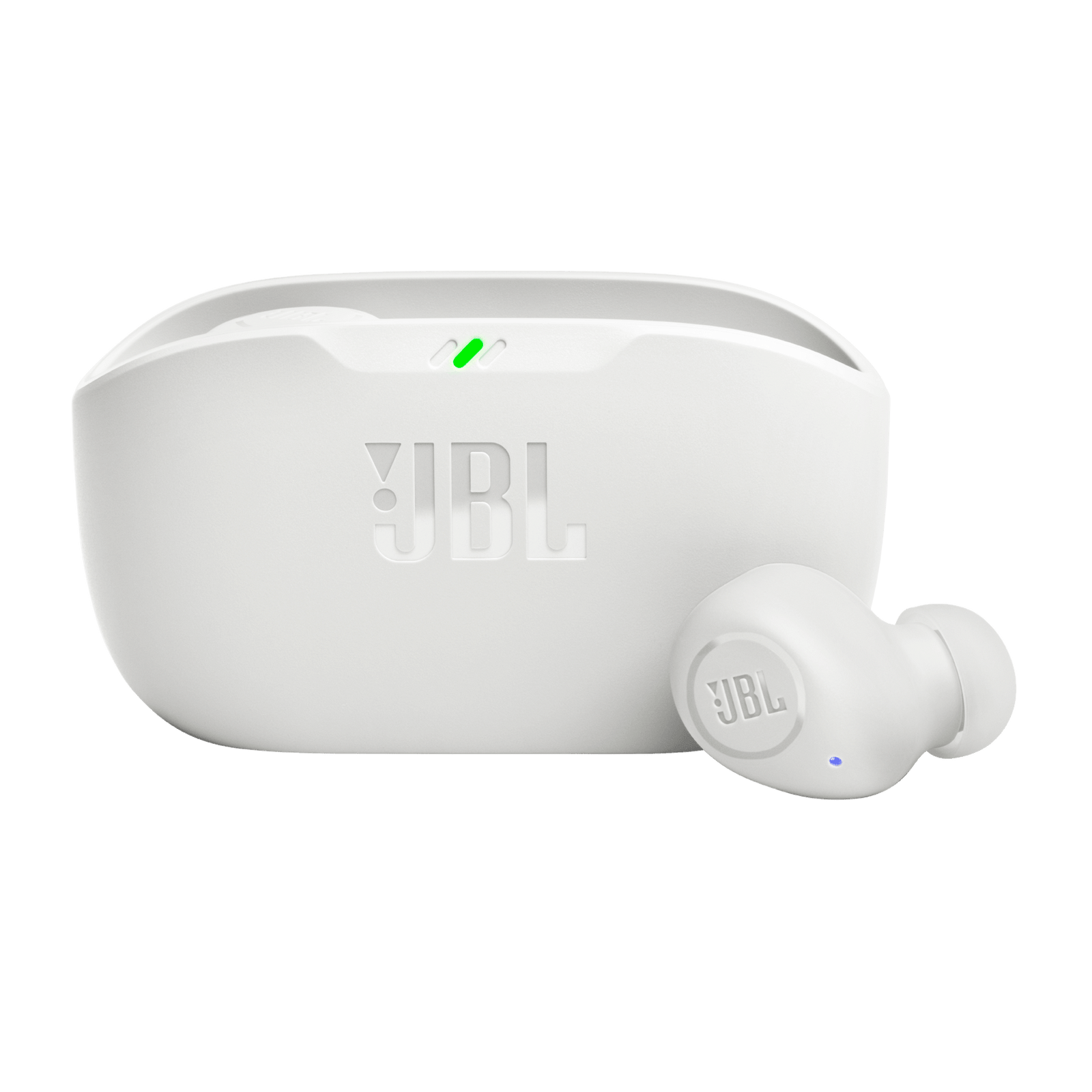 JBL Wave Vibe Earbuds White Hero photo