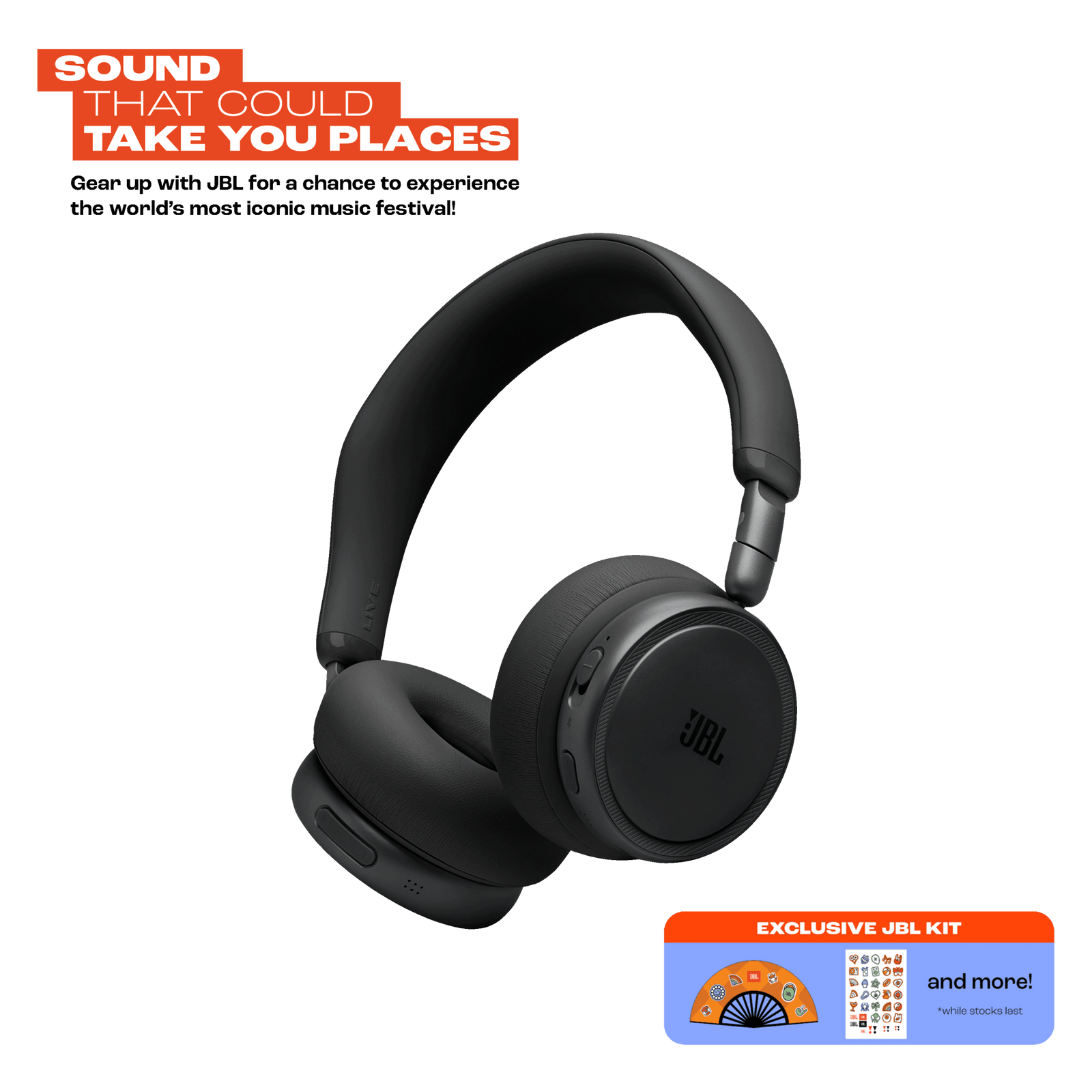 JBL Live 680NC (FREE GIFT: TML KIT)