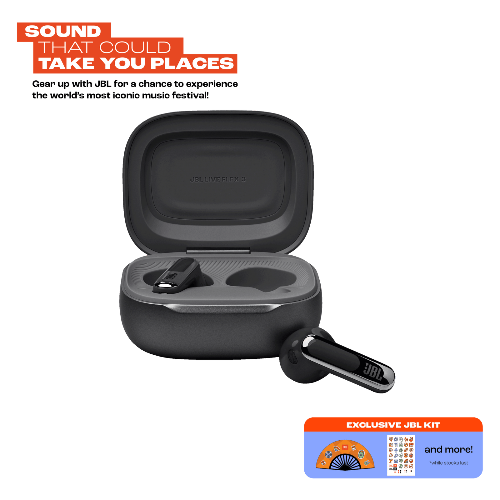 JBL Live Flex 3 (FREE GIFT: TML KIT)