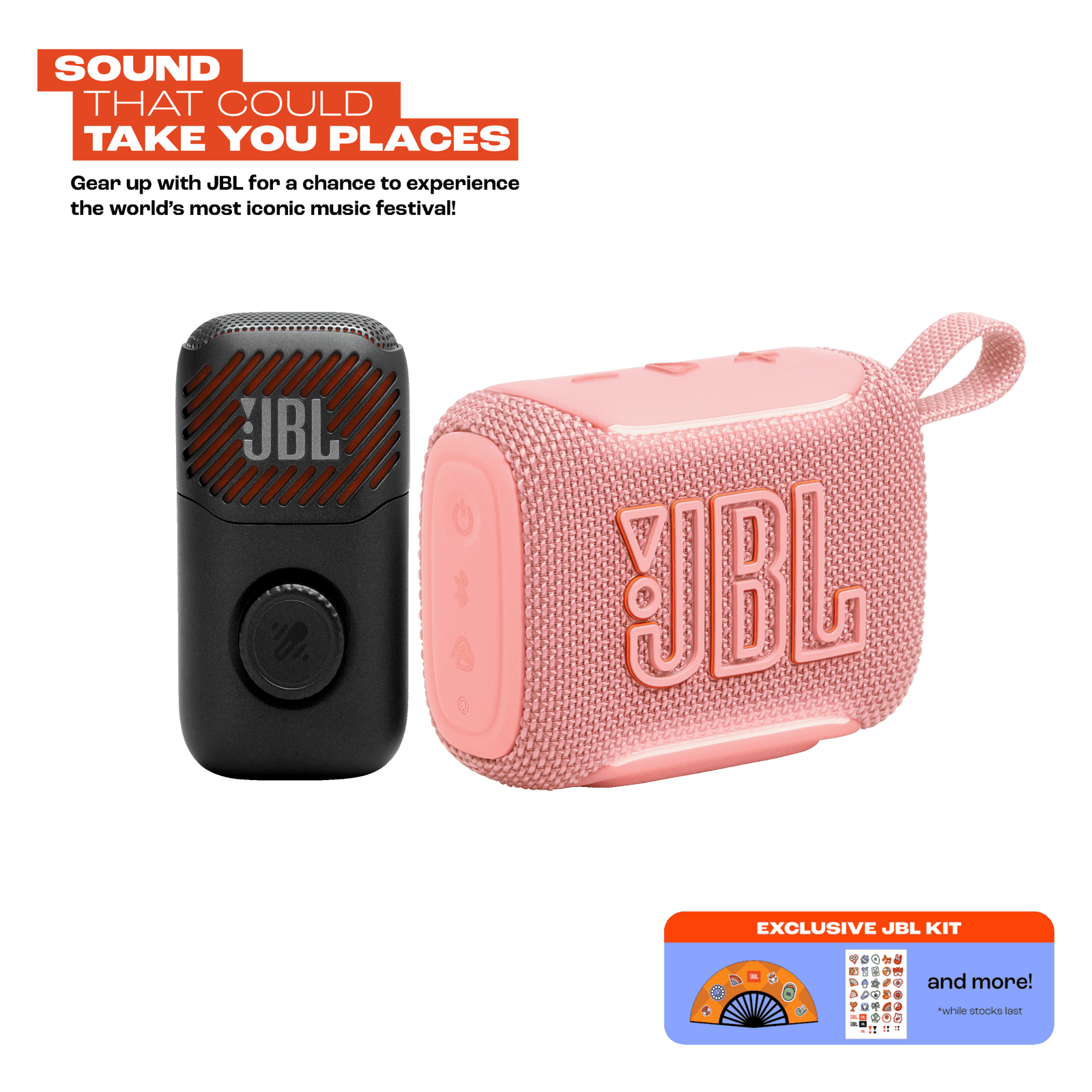 JBL EasySing Mic MIni + JBL Go 5 (FREE GIFT: TML KIT)