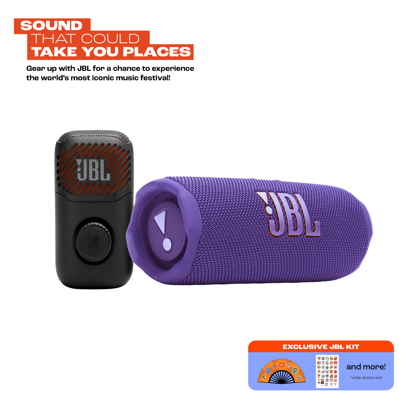 JBL EasySing Mic Mini + JBL Flip 7 (FREE GIFT: TML KIT)