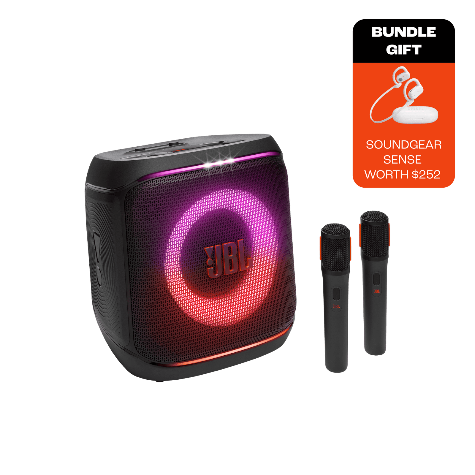 JBL PartyBox Encore 2 + JBL Soundgear Sense