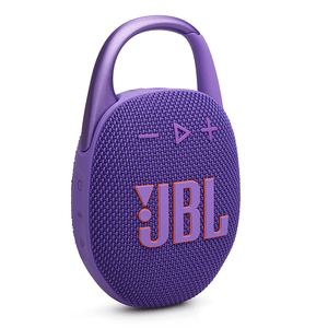 JBL Clip 5 Purple Portable Waterproof Speaker Hero photo