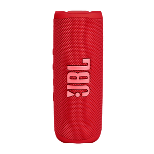 JBL Flip 6 Red Standing Front Photo
