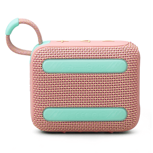 JBL Go 4 Funky Pink Portable Bluetooth Speaker Back View photo