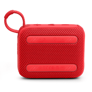 JBL Go 4 Red Portable Bluetooth Speaker Back View photo