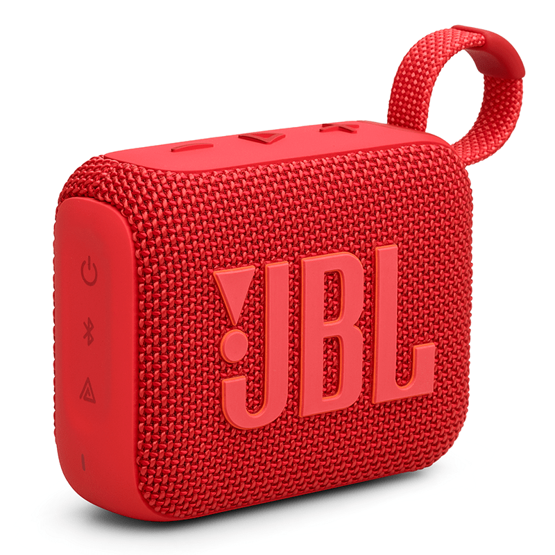 JBL Go 4 Red Portable Bluetooth Speaker Hero photo