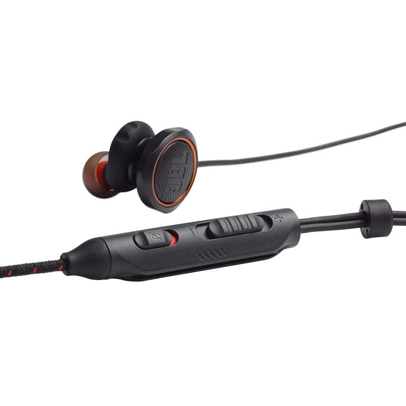 JBL Quantum 50 Black Earphones Drama Photo