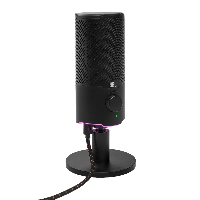 JBL Quantum Stream Pink Microphone Photo