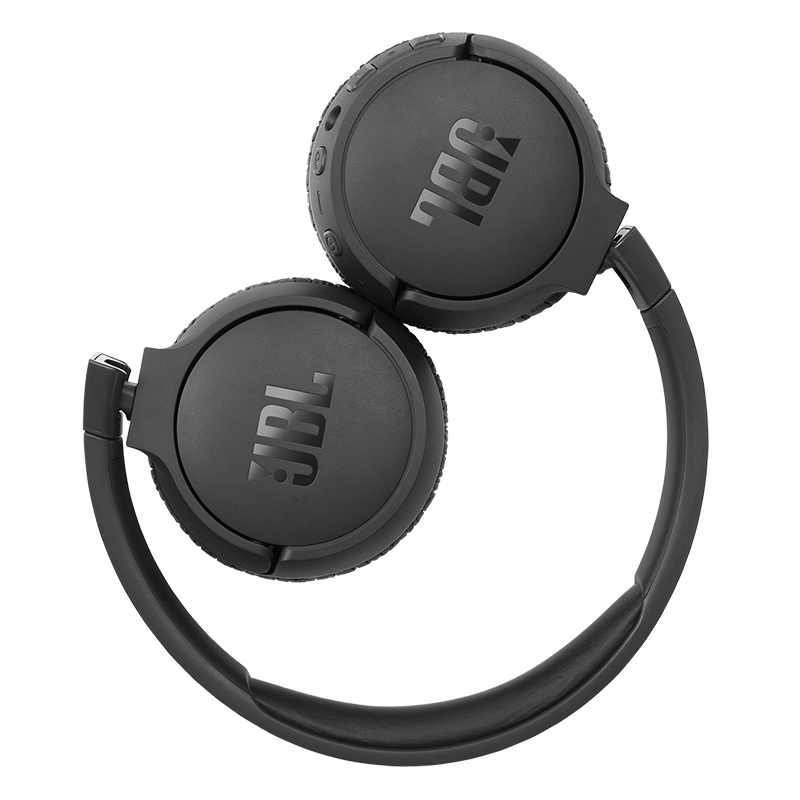 JBL Tune 660NC Headphones Black Folded Photo