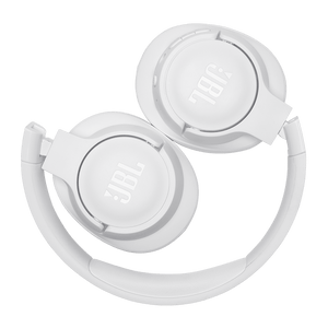 JBL Tune 710BT Headphones White Details when Folded Photo