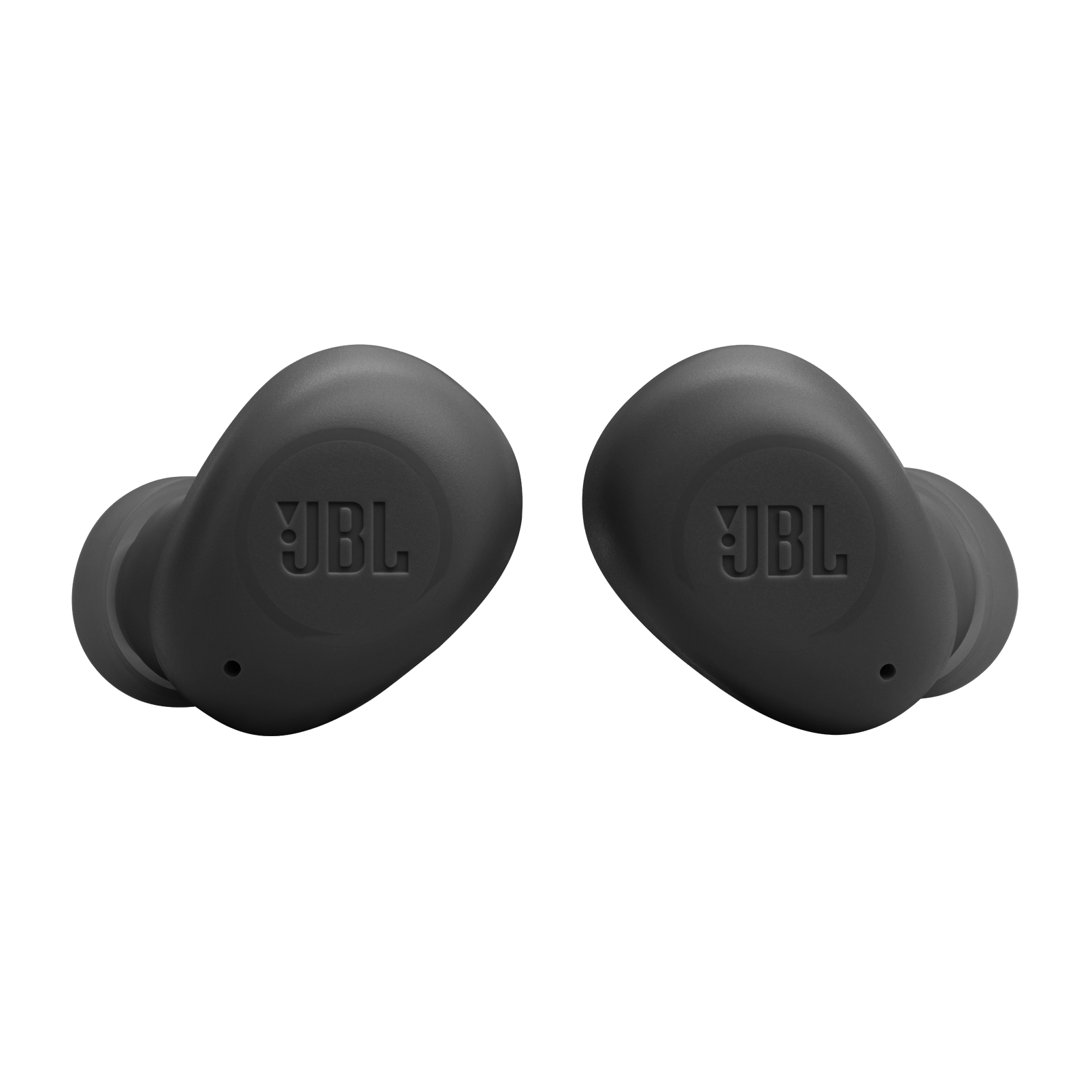 JBL Wave Vibe Earbuds Black Front View photo