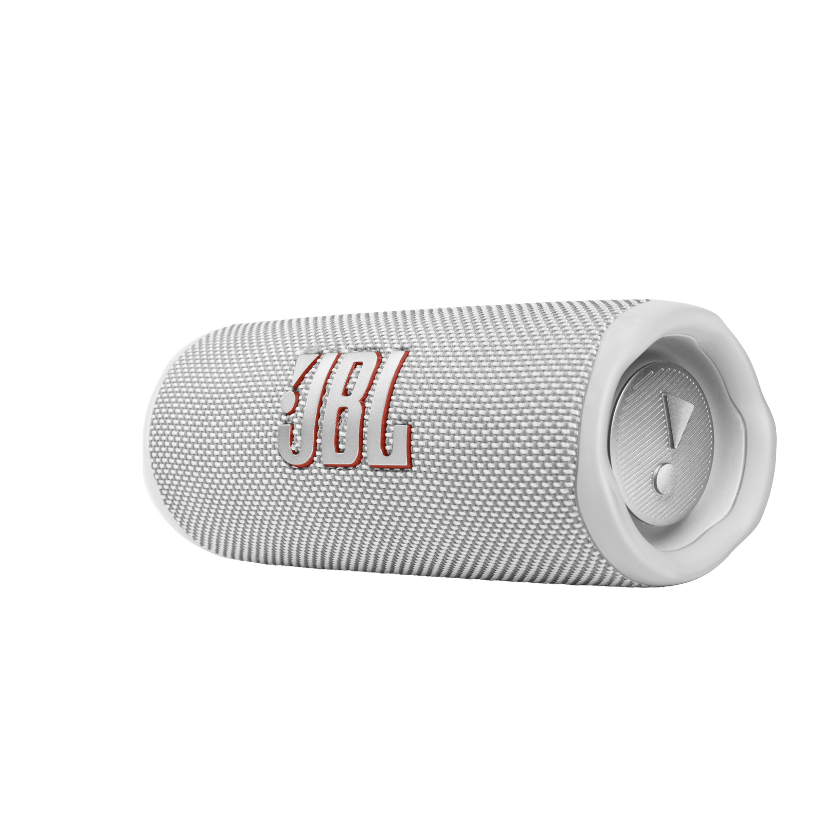 JBL Flip 6 White Portable Speaker right view photo