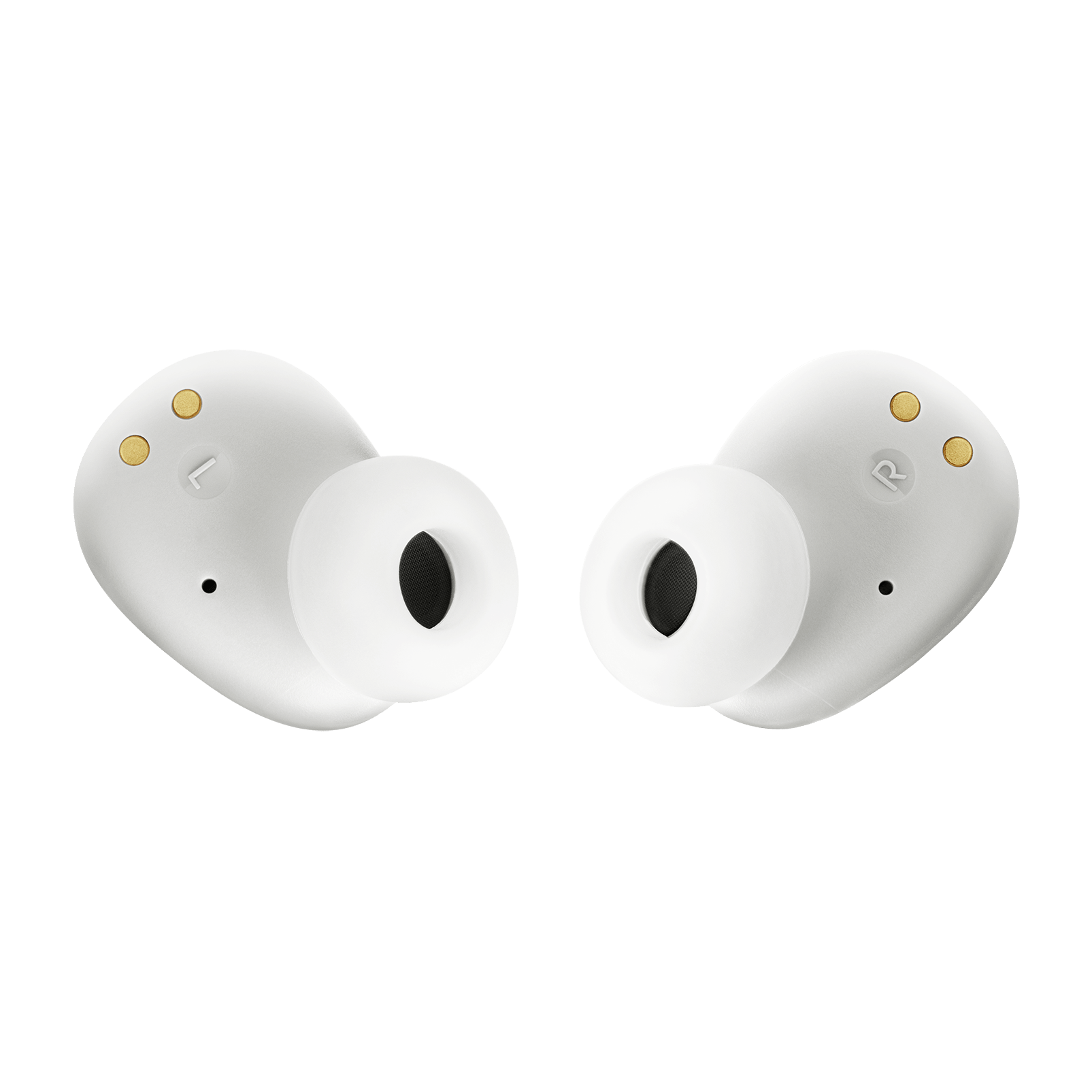 JBL Wave Vibe Earbuds White Back View photo