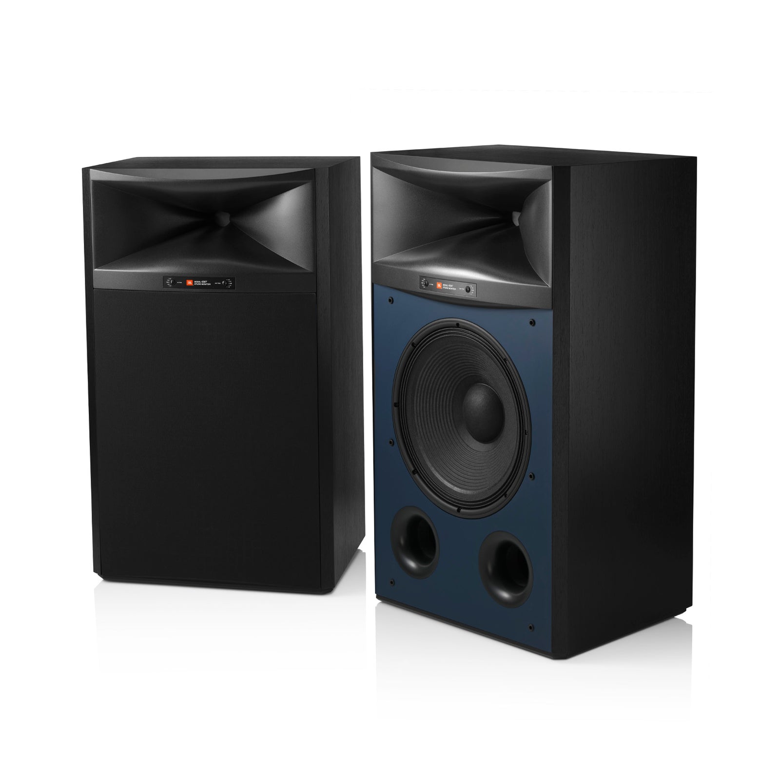 JBL 4367 Speaker Pair in Black color photo