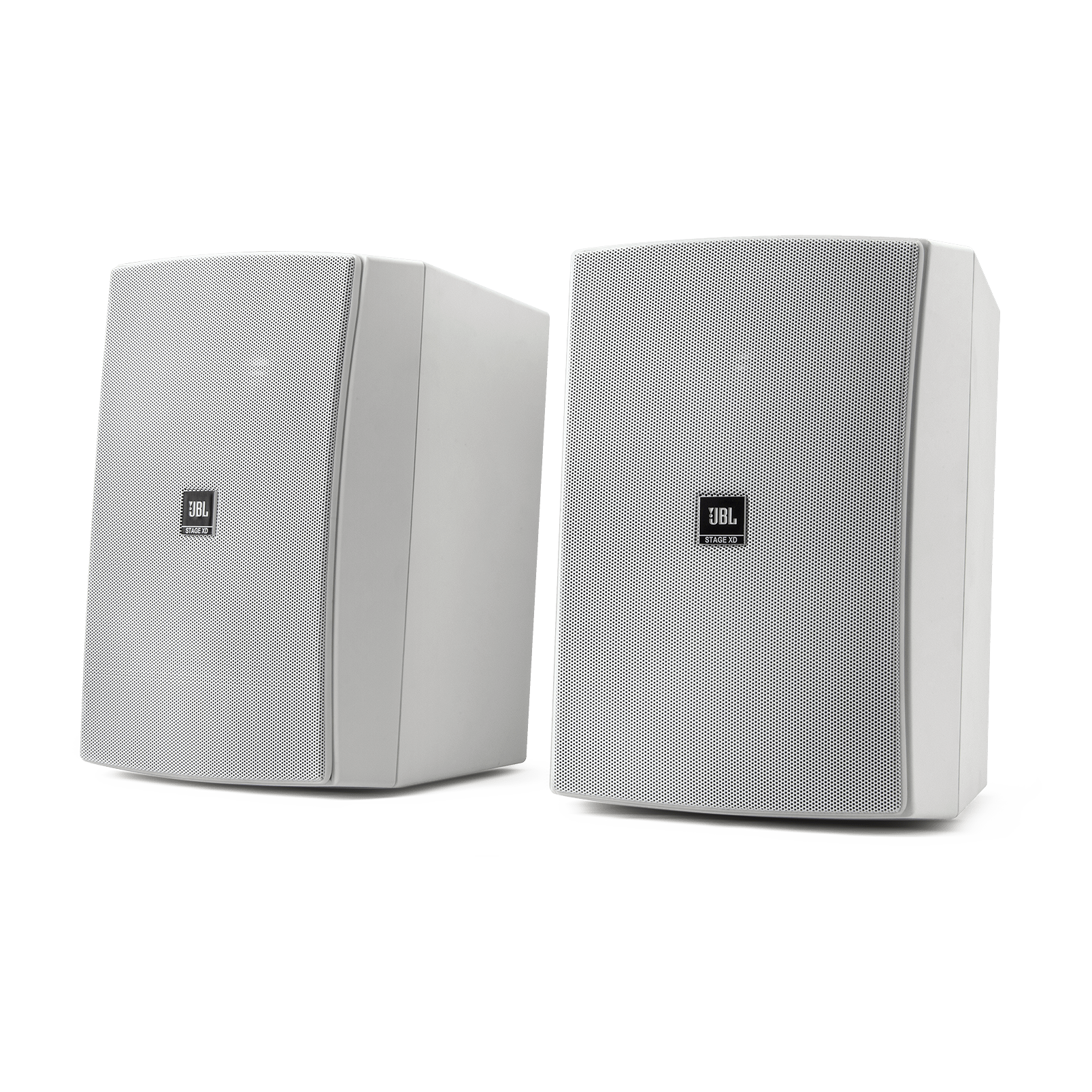 JBL Stage XD 6 Speakers White in Angled Pair photo