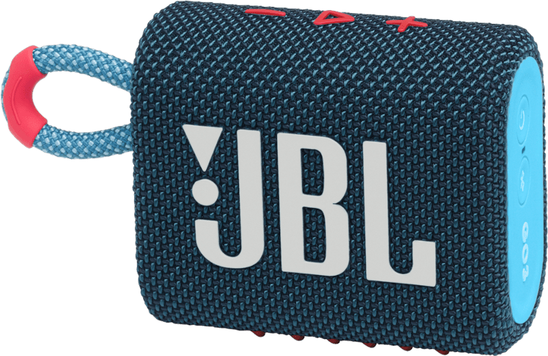 JBL Go 3 Speaker Blue Coral Hero photo
