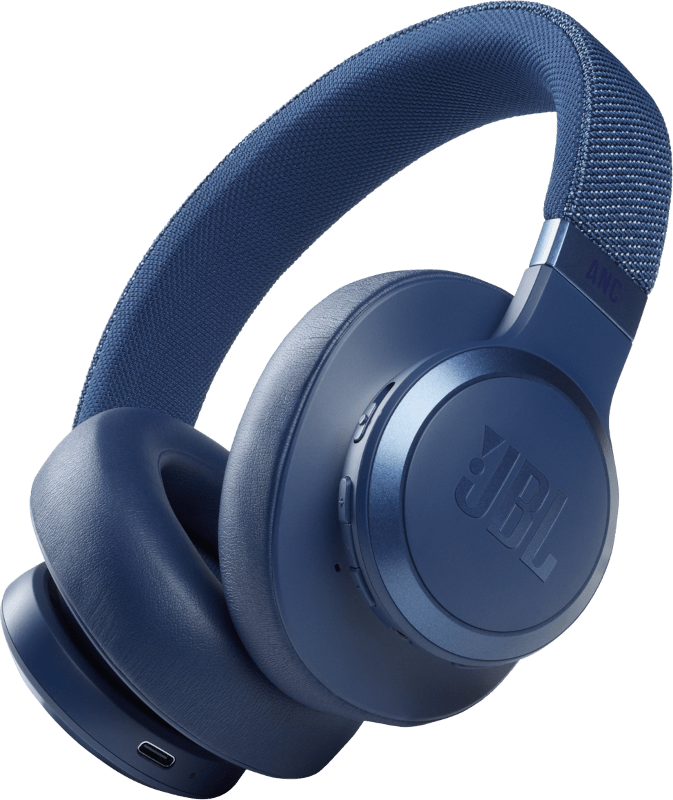 JBL Live 660NC Headphones Blue Hero photo