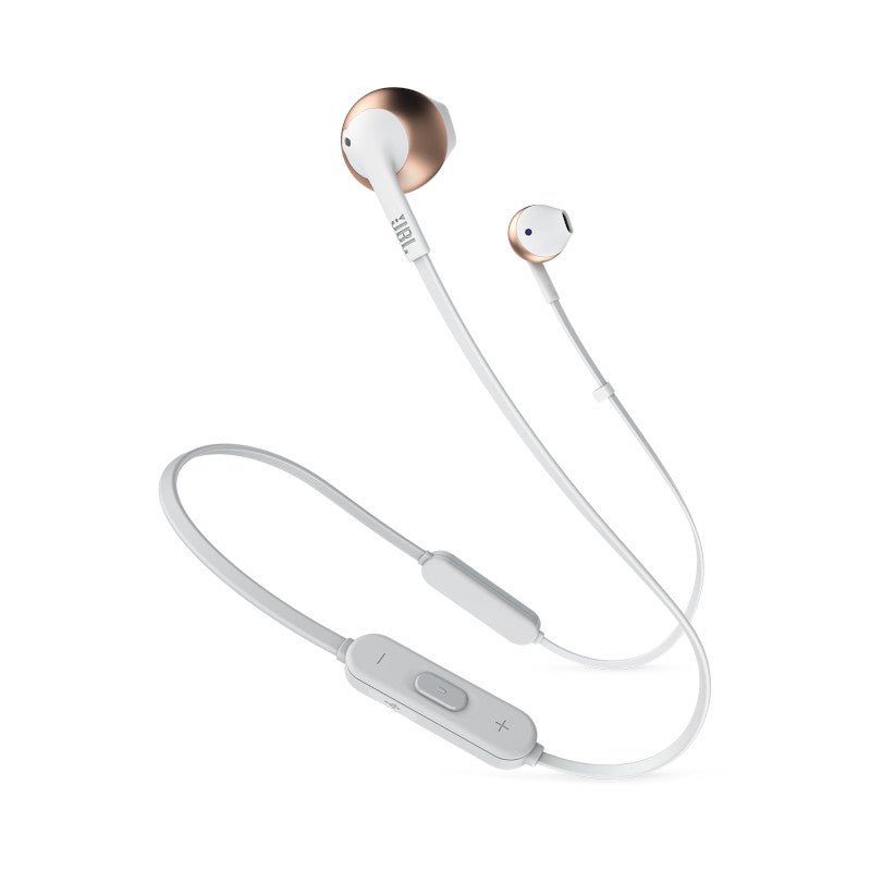 JBL Tune 205BT Earphones White Copper Hero photo