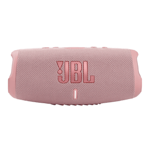 JBL Charge 5 Pink Speakers Front View Photo