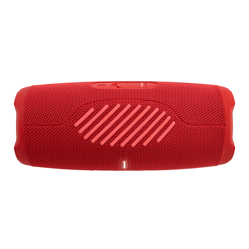 JBL Charge 5 Red Speakers Bottom View Photo