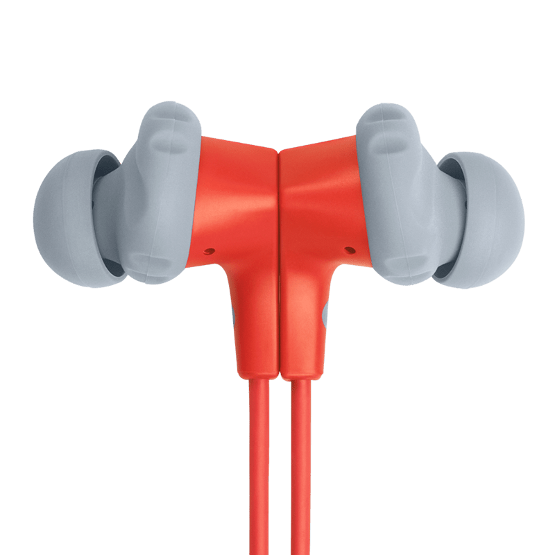 JBL Endurance 2 Wired Earphones Coral Magnetic Feature Photo