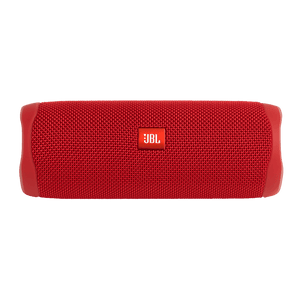 JBL Flip 5 Speaker Fiesta Red Front View Photo