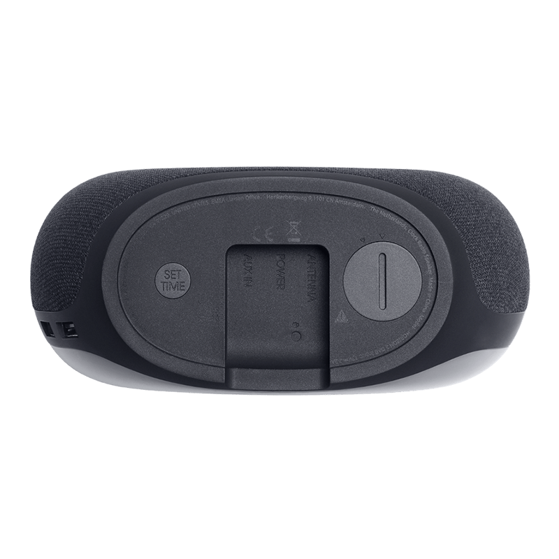 JBL Horizon 2 Black Bluetooth Clock Speaker Bottom View Photo