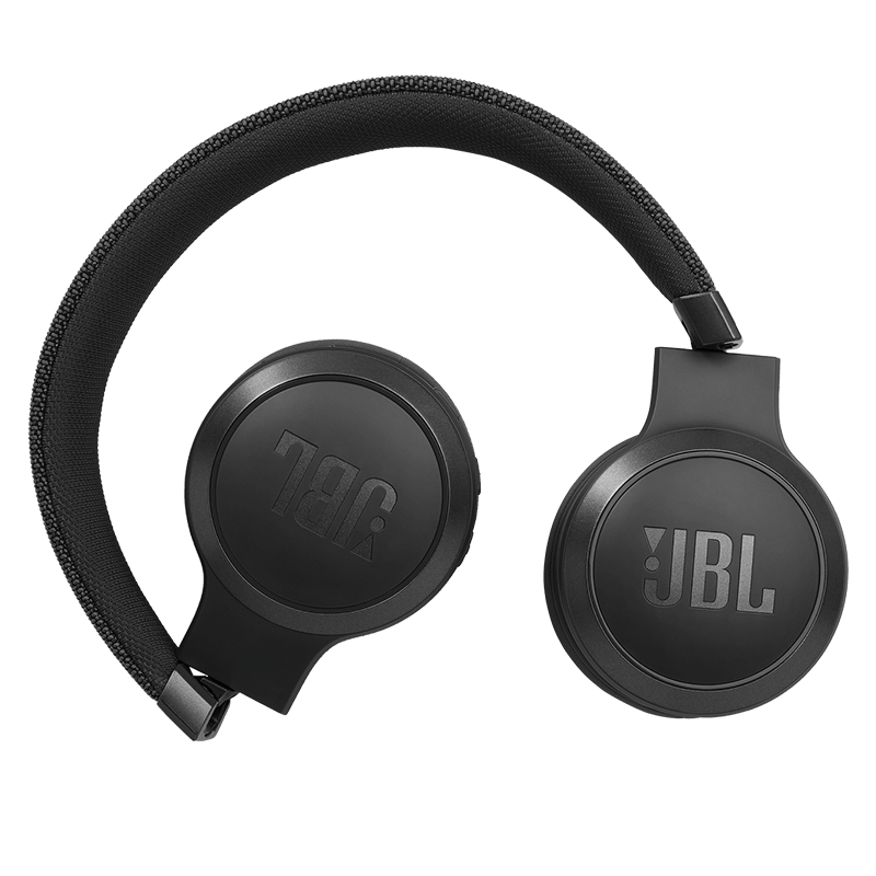 JBL Live 460NC Headphones Black Folded Photo