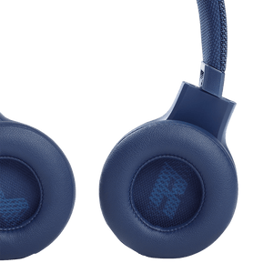 JBL Live 460NC Headphones Blue Details Photo