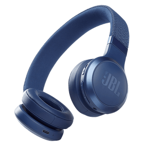 JBL Live 460NC Headphones Blue Hero Photo