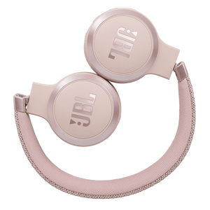 JBL Live 460NC Headphones Pink Folded Photo