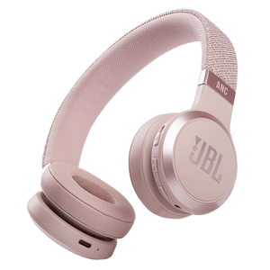 JBL Live 460NC Headphones Pink Hero Photo