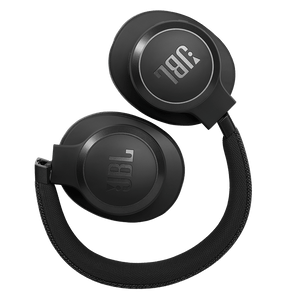 JBL Live 660NC Headphones Black Folded Photo