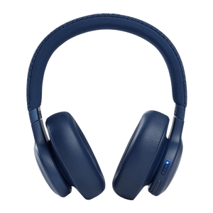 JBL Live 660NC Headphones Blue Back side Photo