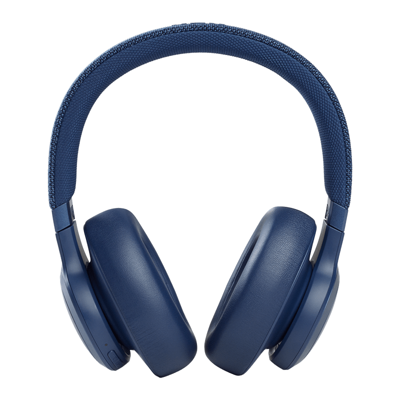 JBL Live 660NC Headphones Blue Front side Photo