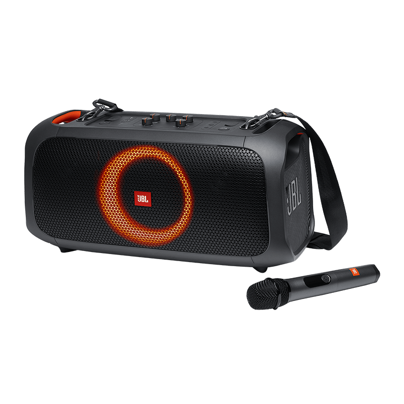 JBL Partybox On The Go (OTG) On with One Microphone Photo