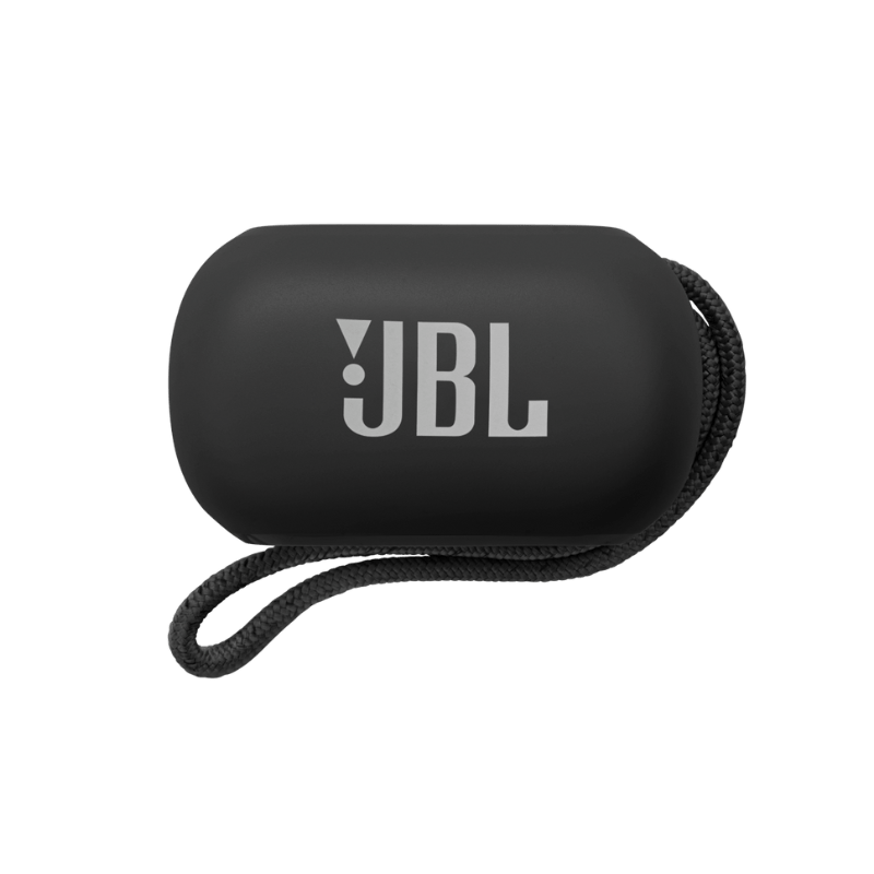 JBL Reflect Flow Pro Black Case Top Logo