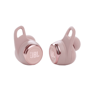 JBL Reflect Flow Pro Pink Earbud Detail