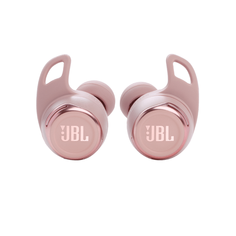 JBL Reflect Flow Pro Pink Earbud Front 