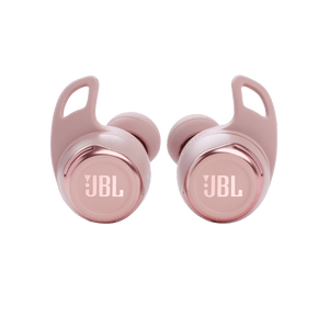 JBL Reflect Flow Pro Pink Earbud Front 