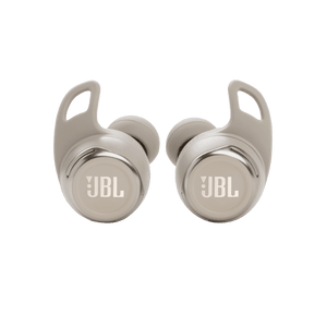 JBL Reflect Flow Pro White Earbud Front