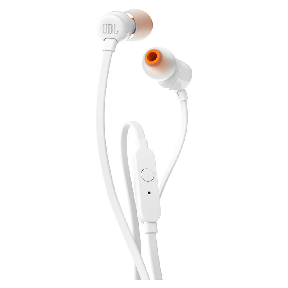 JBL Tune 110 White Hero Image