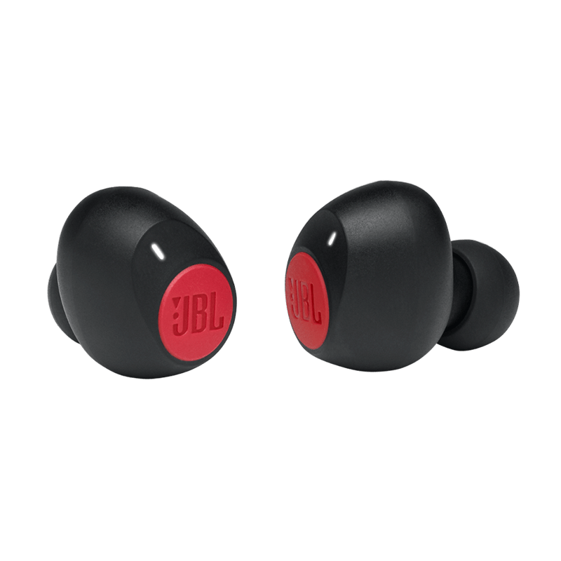 JBL Tune 115TWS Earbuds Red Details Photo