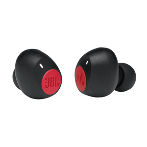 JBL Tune 115TWS Earbuds Red Details Photo