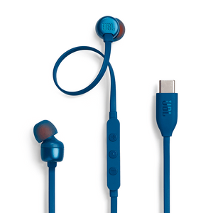 JBL Tune 310C USB-C Earphones Blue photo