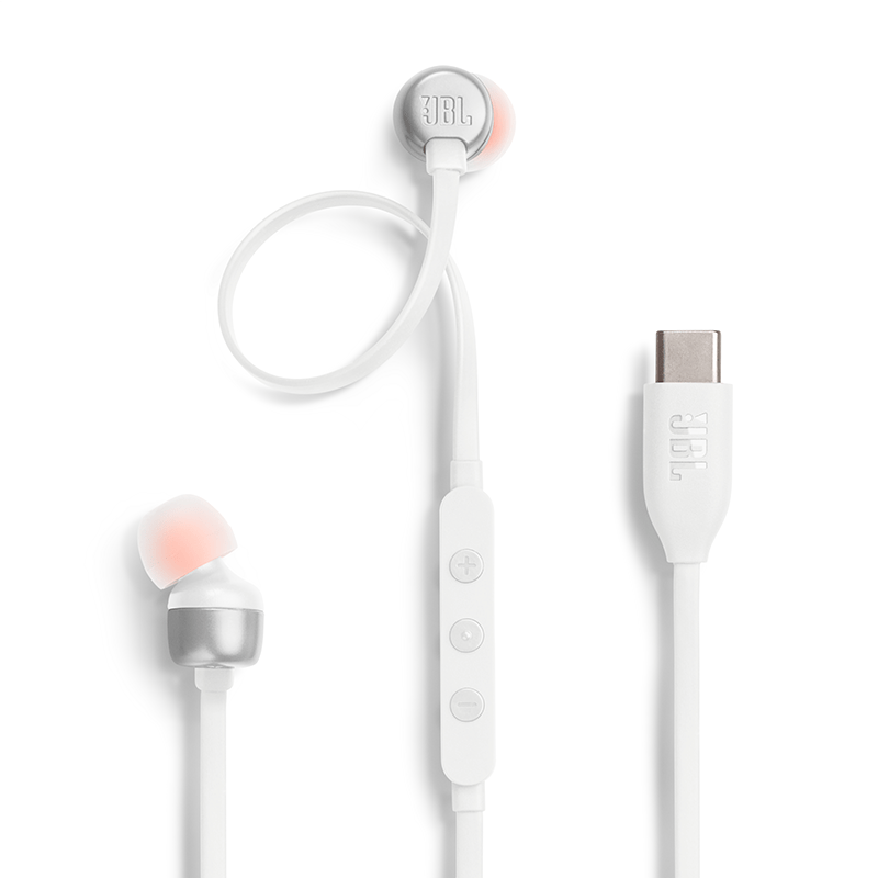 JBL Tune 310C USB-C Earphones White photo