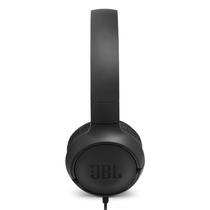 JBL Tune 500 Headphones Black Side view Photo