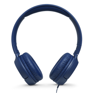 JBL Tune 500 Headphones Blue Front side Photo