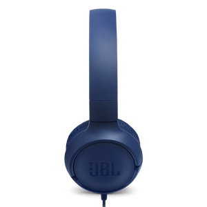 JBL Tune 500 Headphones Blue Side view Photo